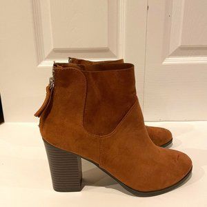Brown Healed Booties